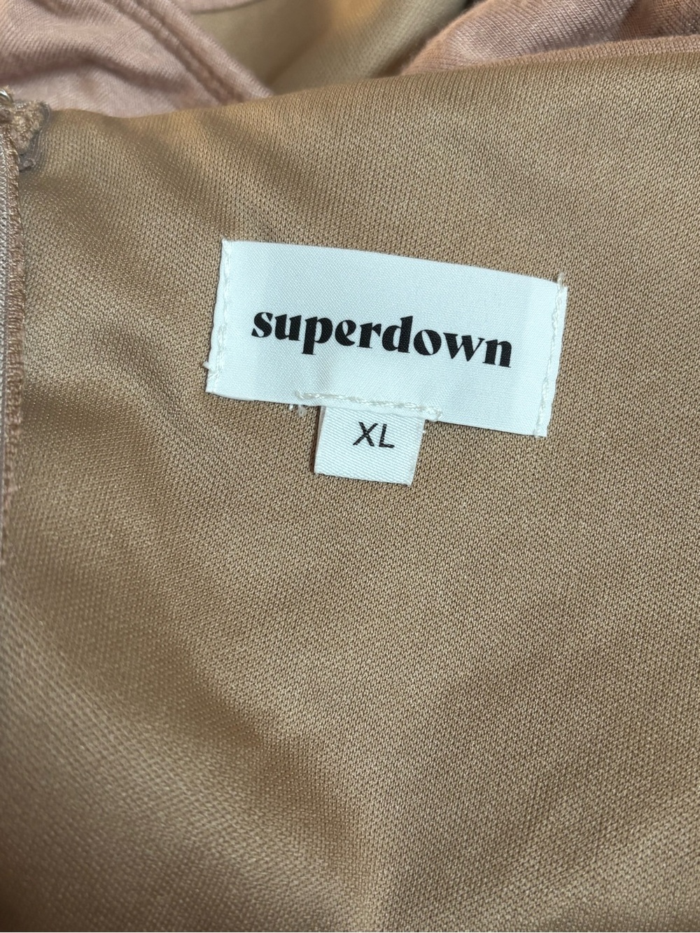 Superdown Nude Halter Bodysuit – NWT – Size XL - Picture 3 of 4